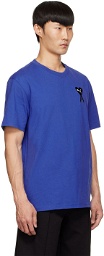 AMI Alexandre Mattiussi Blue Puma Edition T-Shirt
