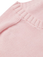 Anderson & Sheppard - Slim-Fit Cotton Sweater - Pink