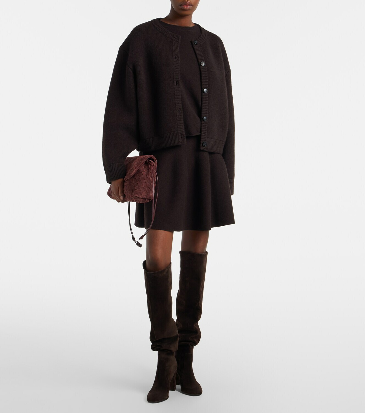 Lisa Yang Wren cashmere miniskirt