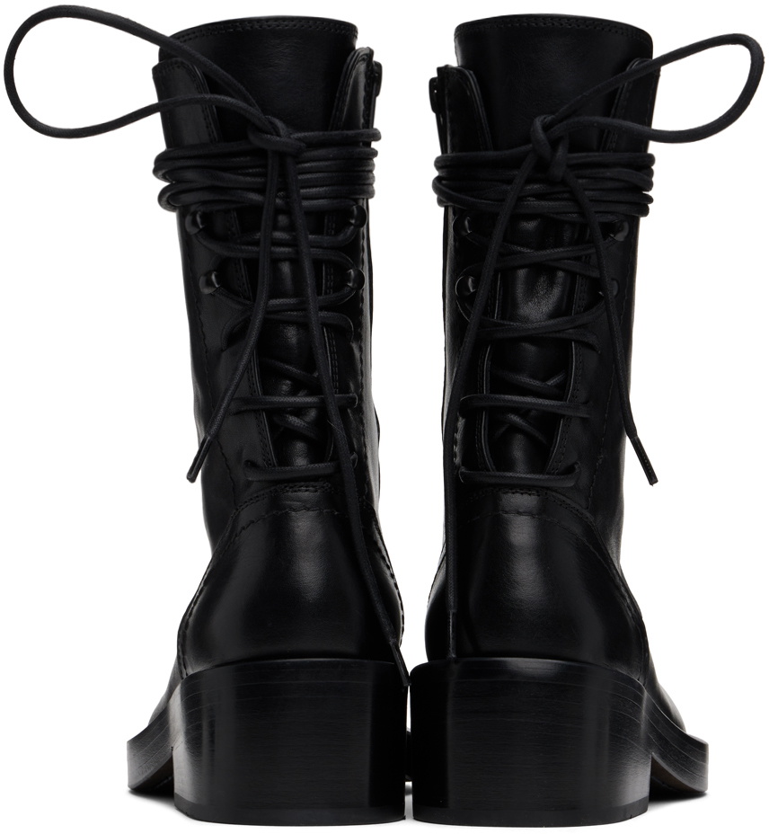 Ann Demeulemeester Black Henrica Boots