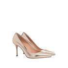 Sergio Rossi Godiva 090 Crack Mirror Leather Pumps