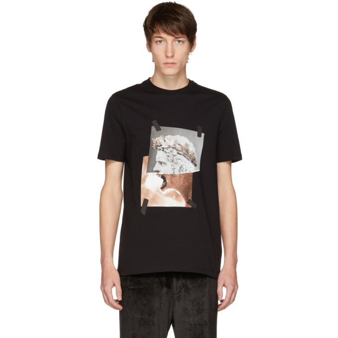 Photo: Neil Barrett Black Brutus Lion T-Shirt