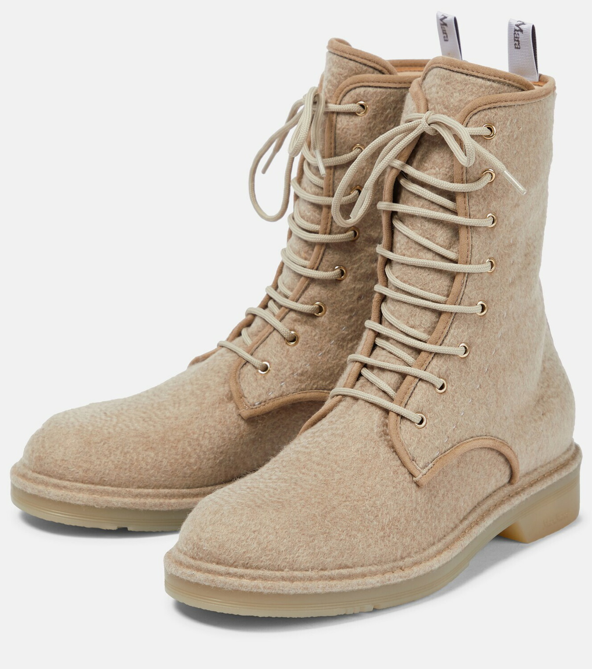 Max Mara - Baker felt ankle boots Max Mara