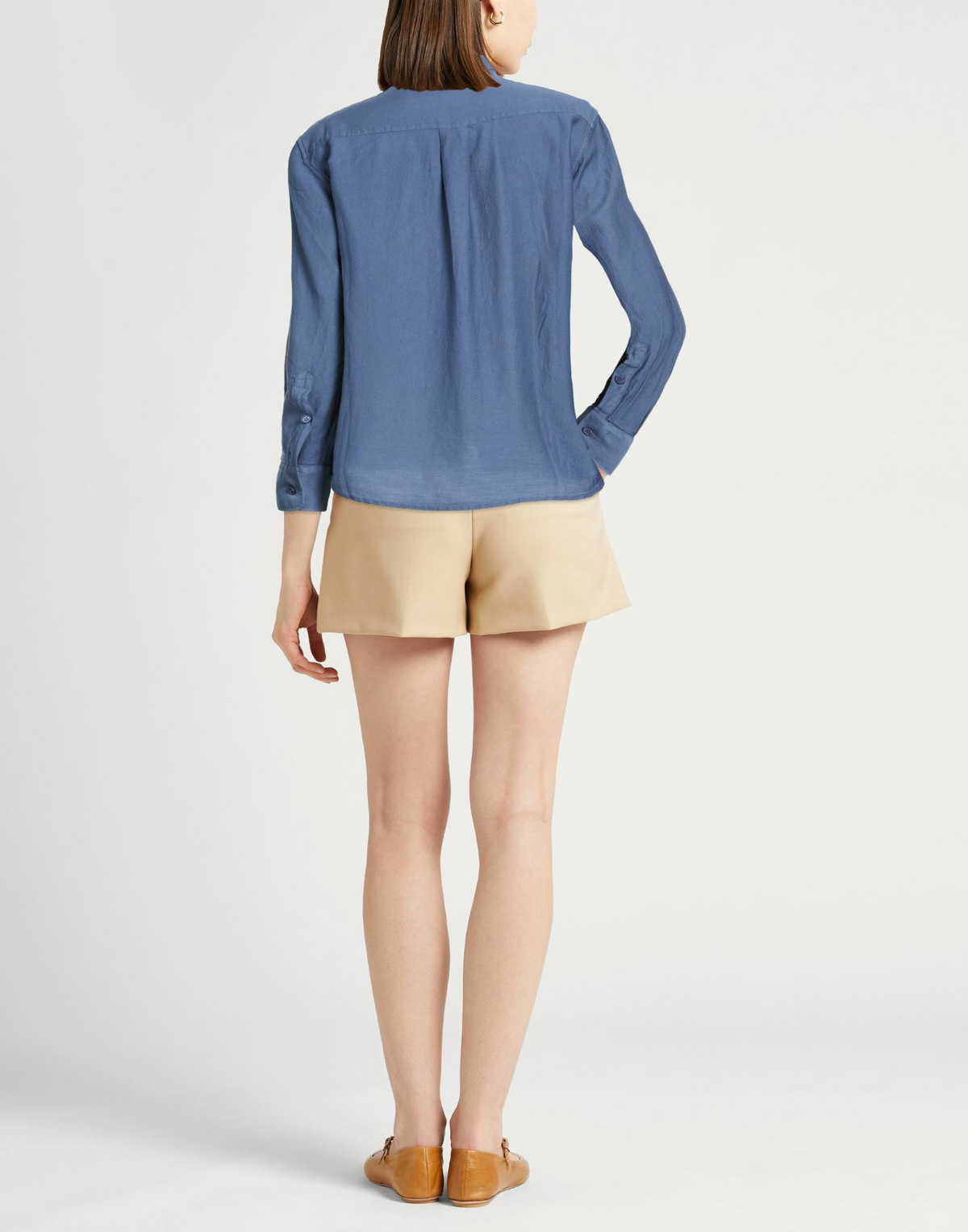 Crossley Womens Shirt Slate in Blue