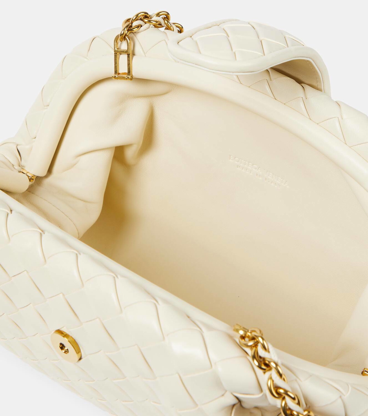 Bottega Veneta Lauren 1980 Teen leather clutch Bottega Veneta