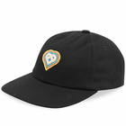 Casablanca Men's Heart Embroidered Cap in Black