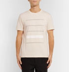 Folk - Degree Embroidered Printed Cotton-Jersey T-Shirt - Men - Ecru