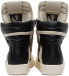 Rick Owens Off-White Geobasket Sneakers