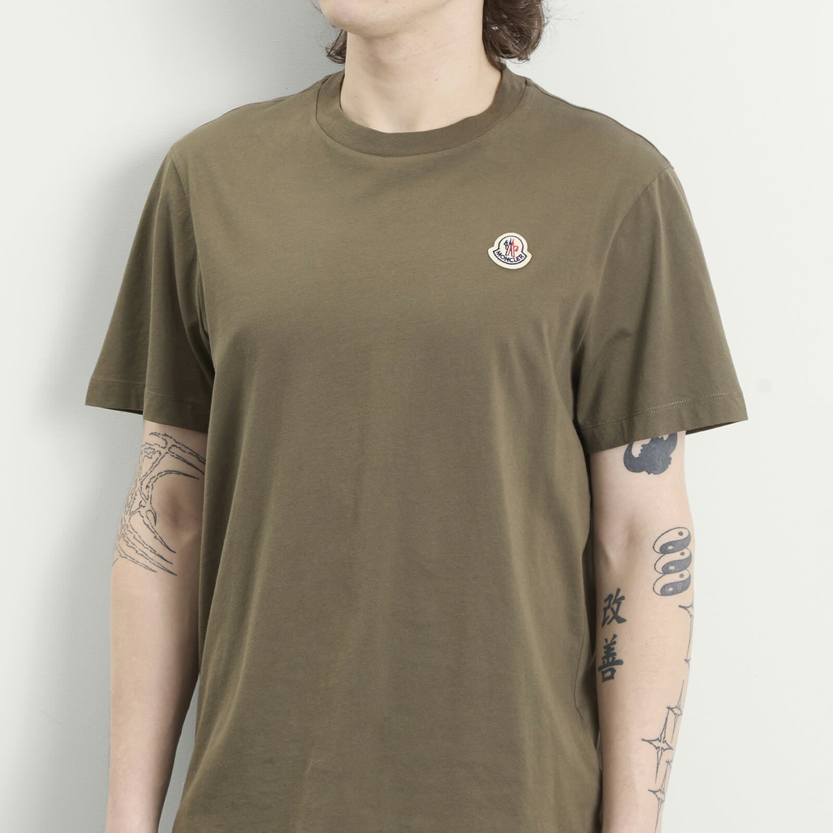 Moncler Men's Short Sleeve 3 Pack Cotton T-Shirts in Multi Moncler