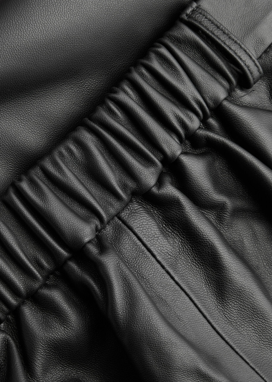 Aexae Leather Shorts Black XS (UK6 / XS)