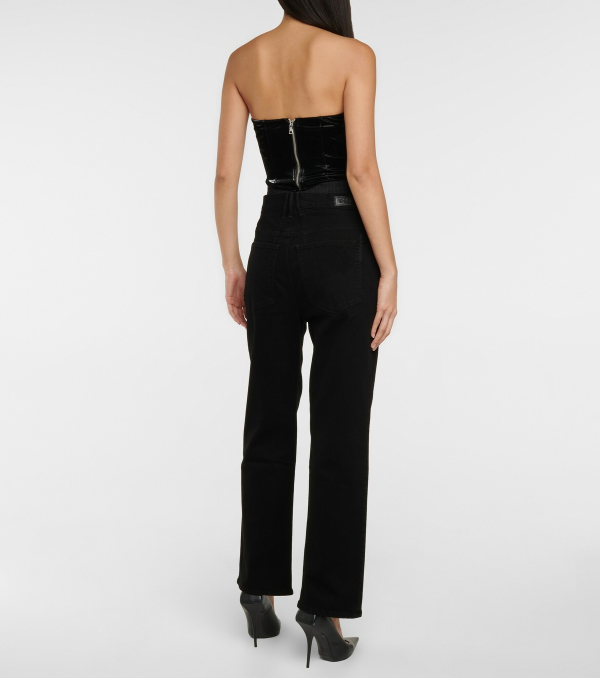 Rta - Kallan high-rise straight jeans