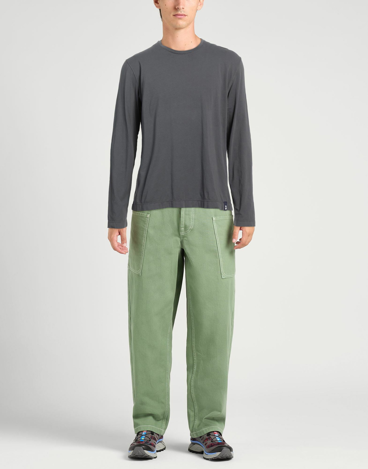 Drumohr Mens T-shirt Lead
