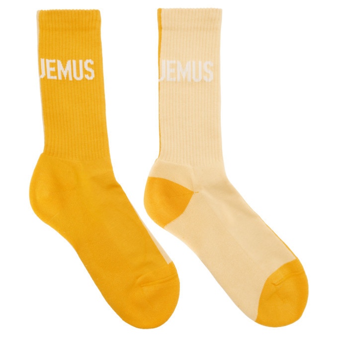 Photo: Jacquemus Yellow Les Chaussettes Socks