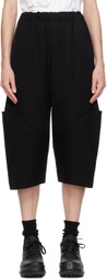 Comme des Garçons Black Paneled Trousers
