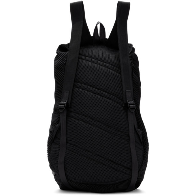 Pleats Please Issey Miyake Large Double Zip Backpack