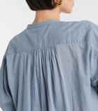 Nili Lotan Neville cotton poplin blouse