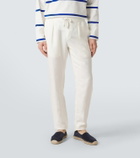 Ralph Lauren Purple Label Silk and linen straight pants