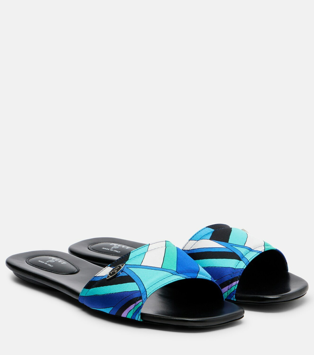 Pucci Yummy Iride twill slides