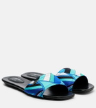 Pucci Yummy Iride twill slides