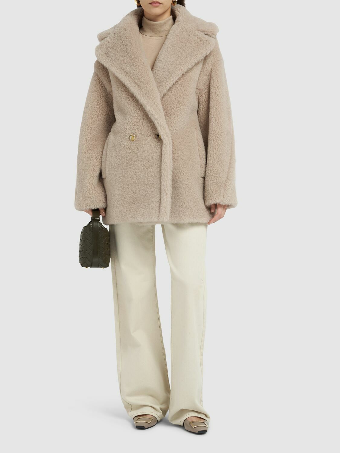 MAX MARA Cuba Plush Short Coat Max Mara