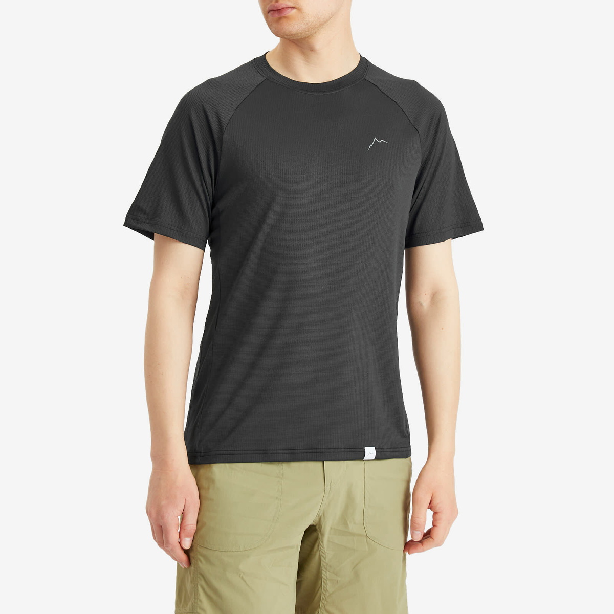 CAYL Men's Logo Air T-Shirt in Black