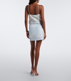 Pucci Iride silk twill miniskirt