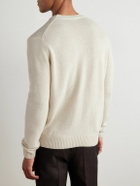 De Petrillo - Merino Wool and Cashmere-Blend Sweater - Neutrals