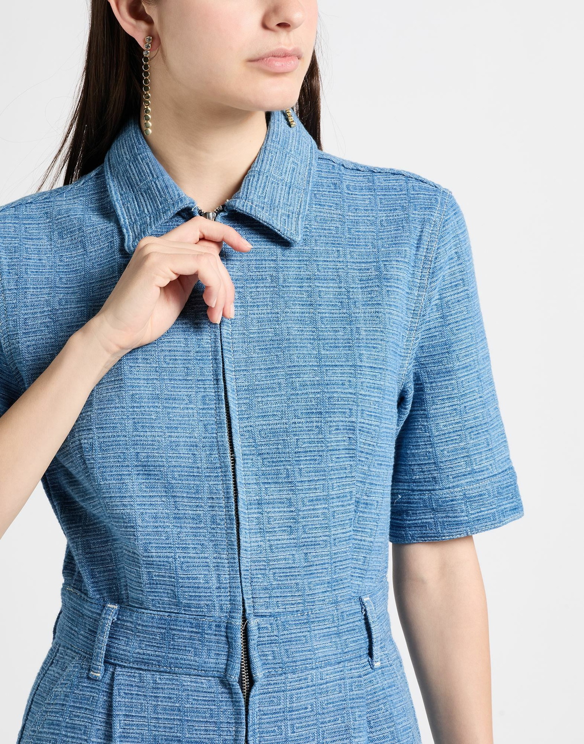 Sandro Womens Jumpsuit in Blue
