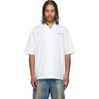 Off-White White Circle Off Bowling Shirt