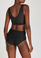 Chantelle Soft Stretch Lace-trimmed Bralette Black