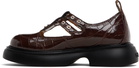 GANNI Brown Everyday Butterfly Mary Jane Loafers
