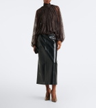 De La Vali Elunara lace blouse