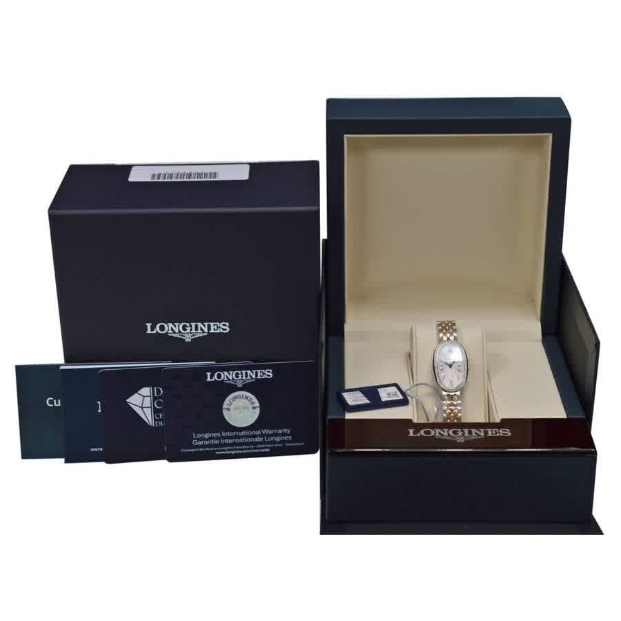 LONGINES Symphonette Quartz Diamond Silver Dial Watch L2.305.5.79.7