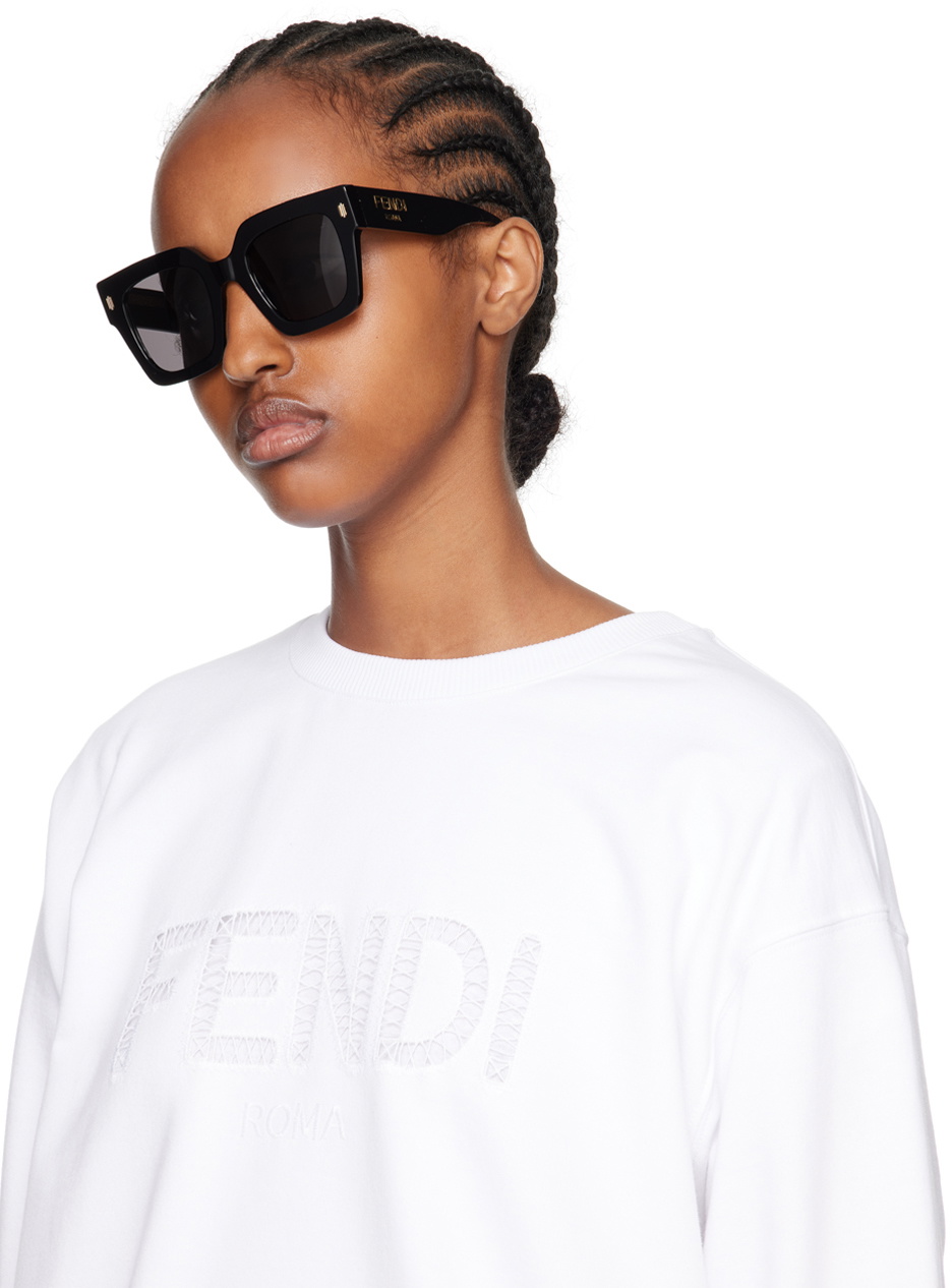 Fendi Black Roma Sunglasses Fendi