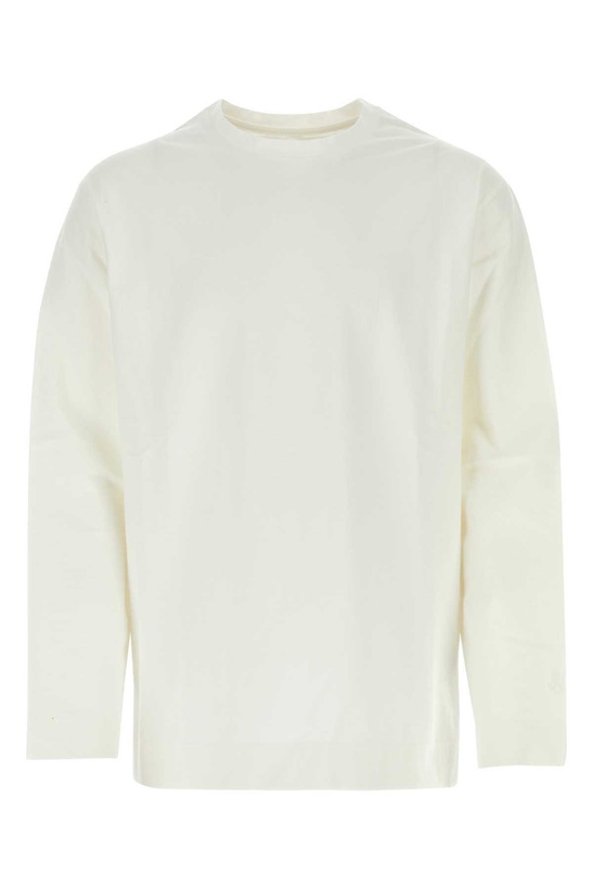 Photo: Jil Sander White Stretch Cotton Oversize T-shirt