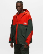 The North Face Tnf X Project U Geodesic Shell Jacket Green/Red - Mens - Shell Jackets