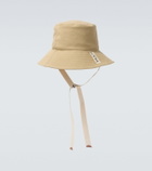 Loewe Paula's Ibiza logo canvas bucket hat