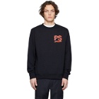 PS by Paul Smith Navy Fleece Logo Sweatshirt