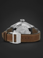 IWC Schaffhausen - Big Pilot's Le Petit Prince Edition Automatic 46.2mm Stainless Steel and Leather Watch, Ref. No. IW501002
