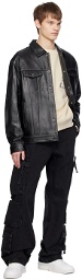 Axel Arigato Black Kai Leather Jacket
