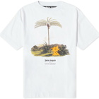 Palm Angels Men's Enzo From The Tropics T-Shirt in White