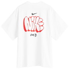 Nike Solo T-shirt in White/Black