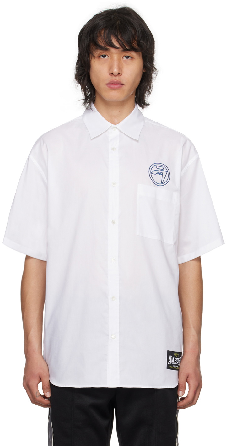 AMBUSH White Circle Amblem Shirt