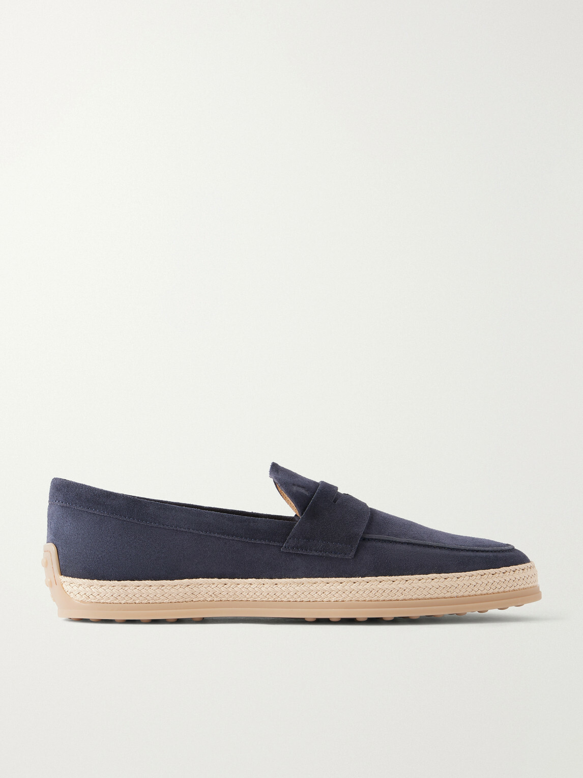 Tod's - Suede Espadrilles - Blue