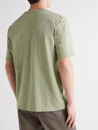 Folk - Slub Cotton-Jersey T-Shirt - Green