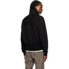 Rick Owens Black Tower Zipfront Jogger Track Jacket
