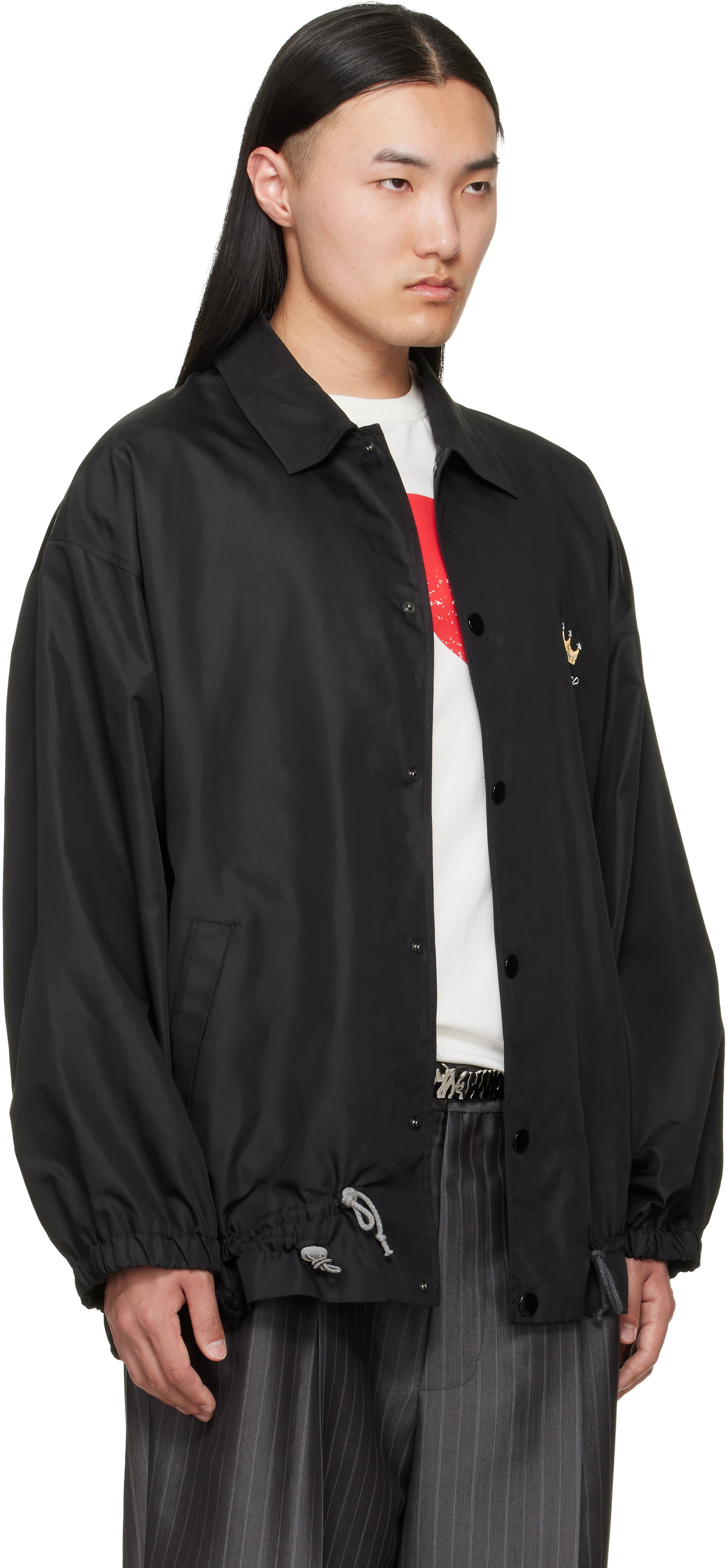 Magliano Black 'Magliano Classic' Windbreaker Jacket