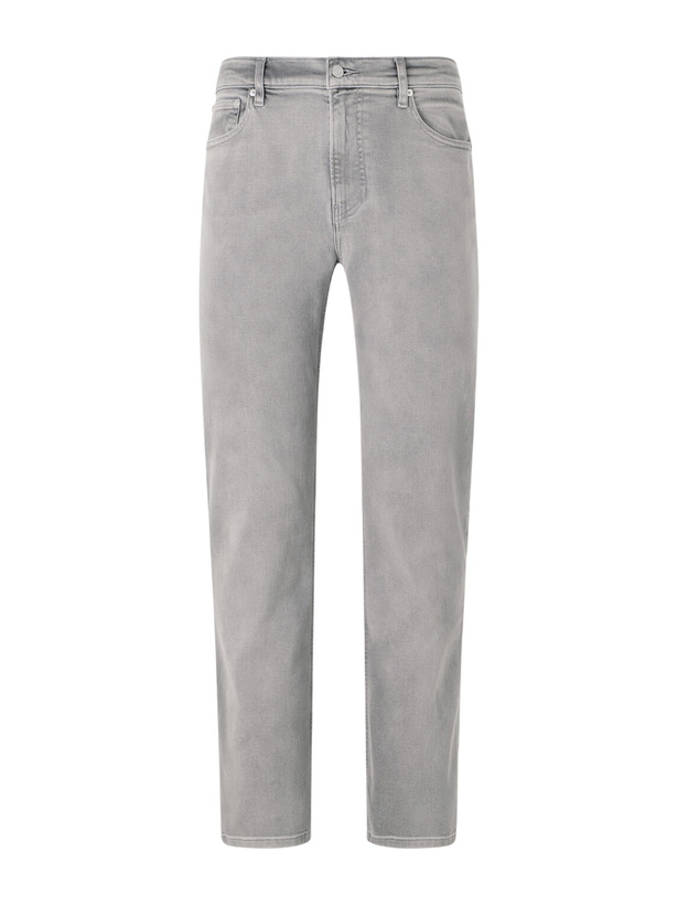 Photo: FRAME - Modern Straight-Leg Jeans - Gray