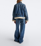 Sacai Belted wide-leg jeans