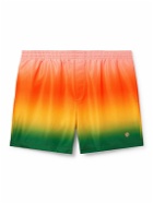 Casablanca - Straight-Leg Short-Length Degradé Swim Shorts - Multi